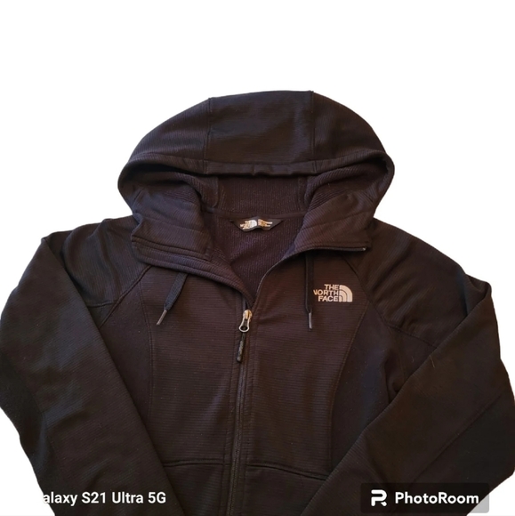The North Face Womens Castle Crag Hooded Jacket Style CTN5 Black Stretch Size XS - Picture 4 of 6